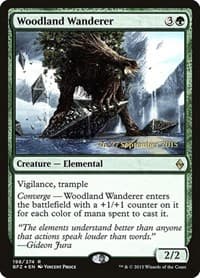 Woodland Wanderer - Prerelease Cards - Magic: The Gathering card