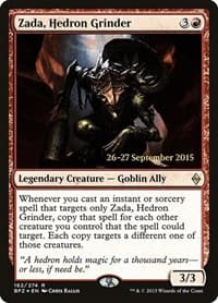 Zada, Hedron Grinder - Prerelease Cards - Magic: The Gathering card