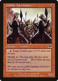 Goblin Taskmaster - Onslaught - Magic: The Gathering card