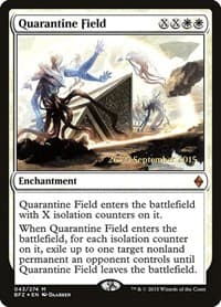 Quarantine Field - Prerelease Cards - Magic: The Gathering card