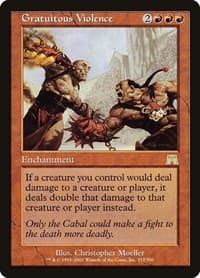 Gratuitous Violence - Onslaught - Magic: The Gathering card