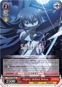 Highly Skilled Shiina - Angel Beats! Re:Edit - Weiss Schwarz card