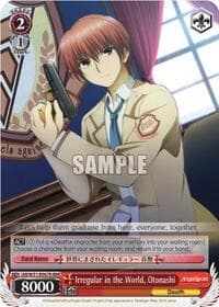 Irregular in the World, Otonashi (RRR) - Angel Beats! Re:Edit - Weiss Schwarz card