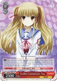 Excellent Communicator, Yusa - Angel Beats! Re:Edit - Weiss Schwarz card