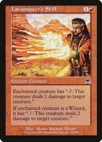 Lavamancer's Skill - Onslaught - Magic: The Gathering card