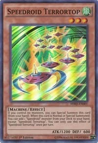 Speedroid Terrortop - High-Speed Riders - YuGiOh card