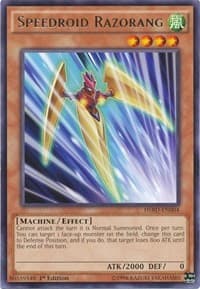 Speedroid Razorang - High-Speed Riders - YuGiOh card