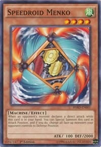 Speedroid Menko - High-Speed Riders - YuGiOh card