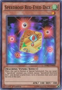 Speedroid Red-Eyed Dice - High-Speed Riders - YuGiOh card