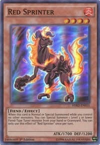 Red Sprinter - High-Speed Riders - YuGiOh card