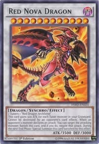 Red Nova Dragon - High-Speed Riders - YuGiOh card