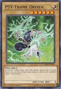 PSY-Frame Driver - High-Speed Riders - YuGiOh card
