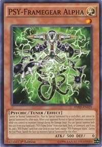 PSY-Framegear Alpha - High-Speed Riders - YuGiOh card