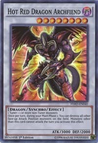 Hot Red Dragon Archfiend - High-Speed Riders - YuGiOh card