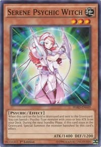 Serene Psychic Witch - High-Speed Riders - YuGiOh card