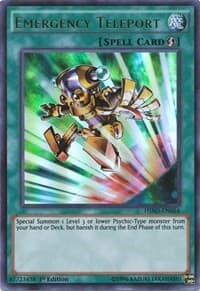 Emergency Teleport - High-Speed Riders - YuGiOh card