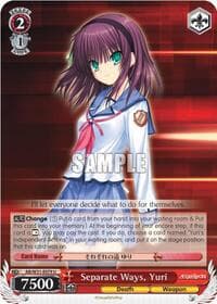 Separate Ways, Yuri - Angel Beats! Re:Edit - Weiss Schwarz card