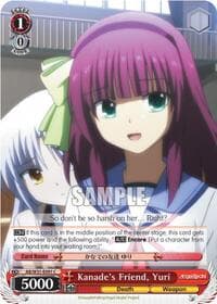 Kanade's Friend, Yuri - Angel Beats! Re:Edit - Weiss Schwarz card