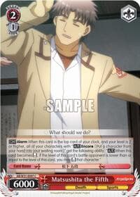 Matsushita the Fifth - Angel Beats! Re:Edit - Weiss Schwarz card