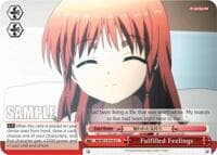 Fulfilled Feelings - Angel Beats! Re:Edit - Weiss Schwarz card