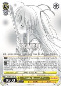 "Little Braver" Yui - Angel Beats! Re:Edit - Weiss Schwarz card