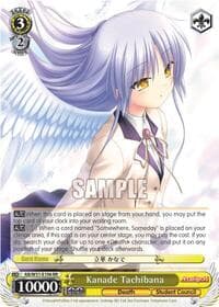 Kanade Tachibana - Angel Beats! Re:Edit - Weiss Schwarz card