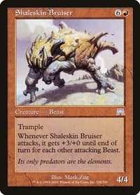 Shaleskin Bruiser - Onslaught - Magic: The Gathering card