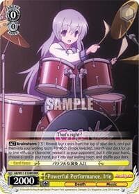 Powerful Performance, Irie - Angel Beats! Re:Edit - Weiss Schwarz card