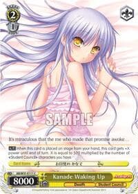Kanade Waking Up - Angel Beats! Re:Edit - Weiss Schwarz card