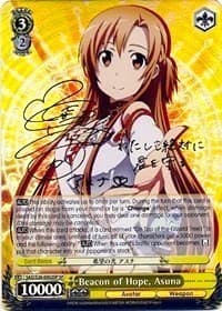Beacon of Hope, Asuna (SP) - Sword Art Online Vol.2 - Weiss Schwarz card