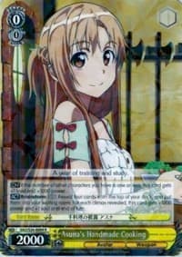 Asuna's Handmade Cooking - Sword Art Online Vol.2 - Weiss Schwarz card
