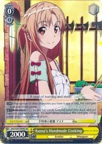 Asuna's Handmade Cooking (SR) - Sword Art Online Vol.2 - Weiss Schwarz card