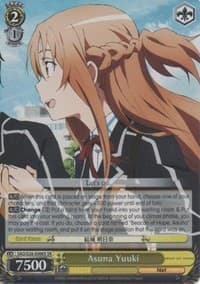 Asuna Yuuki (SR) - Sword Art Online Vol.2 - Weiss Schwarz card