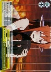 On Top of the World Tree - Sword Art Online Vol.2 - Weiss Schwarz card