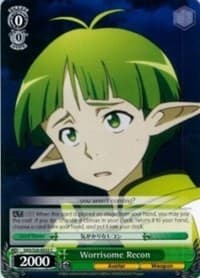 Worrisome Recon - Sword Art Online Vol.2 - Weiss Schwarz card