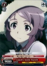 Lisbeth's Gentle Warmth - Sword Art Online Vol.2 - Weiss Schwarz card