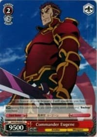 Commander Eugene - Sword Art Online Vol.2 - Weiss Schwarz card