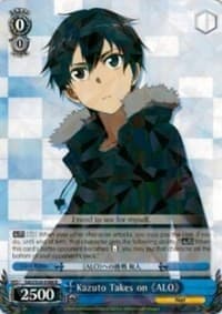 Kazuto Takes on ALO - Sword Art Online Vol.2 - Weiss Schwarz card