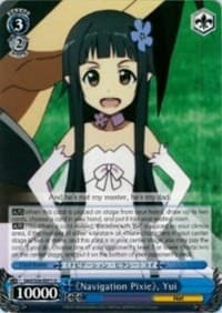 Navigation Pixie, Yui - Sword Art Online Vol.2 - Weiss Schwarz card