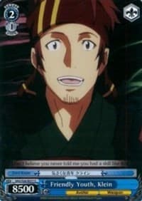 Friendly Youth, Klein - Sword Art Online Vol.2 - Weiss Schwarz card
