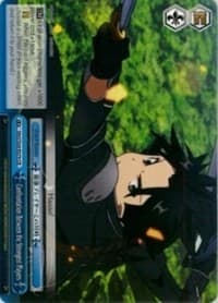 Confrontation Between the Strongest Players - Sword Art Online Vol.2 - Weiss Schwarz card