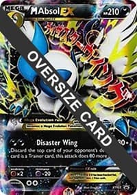 M Absol EX - XY63 - Jumbo Cards - Pokemon card