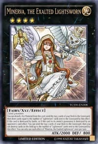 Minerva, the Exalted Lightsworn (Ultra Rare) - Yu-Gi-Oh! Championship Series Prize Cards - YuGiOh card