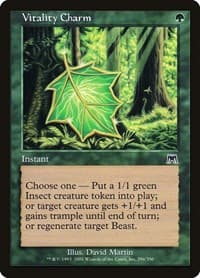 Vitality Charm - Onslaught - Magic: The Gathering card