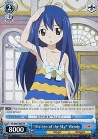 "Maiden of the Sky" Wendy - Fairy Tail ver.E - Weiss Schwarz card