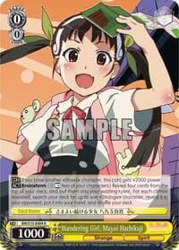 Wandering Girl, Mayoi Hachikuji - BAKEMONOGATARI - Weiss Schwarz card