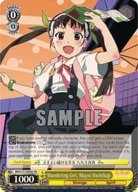 Wandering Girl, Mayoi Hachikuji (SR) - BAKEMONOGATARI - Weiss Schwarz card