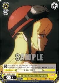 Shinobu Oshino the Vampire - BAKEMONOGATARI - Weiss Schwarz card