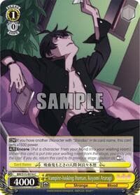 Vampire-looking Human, Koyomi Araragi - BAKEMONOGATARI - Weiss Schwarz card