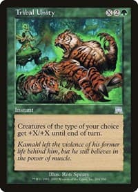 Tribal Unity - Onslaught - Magic: The Gathering card